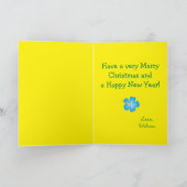 トロピカルトゥーカンメリークリスマス カード (内部)