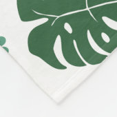 トロピカルトゥーカン中 フリースブランケット (角)