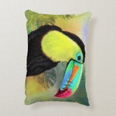 トロピカルトゥーカン枕 アクセントクッション (裏面(縦))