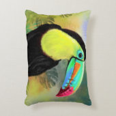 トロピカルトゥーカン枕 アクセントクッション (正面(垂直))