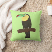 トロピカルトゥーカン枕 クッション (ブランケット)