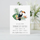 トロピカルトゥーカン誕生日パーティー 招待状 (スタンド正面)