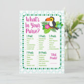 トロピカルトゥーカン財布シャワーゲームの中身 (スタンド正面)