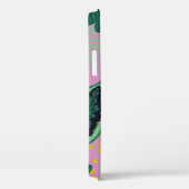 トロピカルトゥーカン:花柄 Case-Mate iPhoneケース (裏面 / 右)