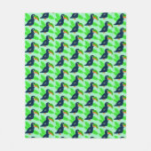 トロピカルトゥーカ葉ンと フリースブランケット (正面)