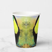 トロピカルトコトゥーカンバード紙カップ 紙コップ (右)