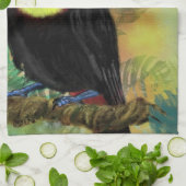 トロピカルトコトカンキッチンタオル キッチンタオル (折り畳み)