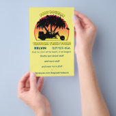 トロピカルトライクツアー チラシ (ハンドル)