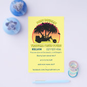 トロピカルトライクツアー チラシ (シングル)