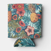 トロピカルトリオ | パイナップル、パパイヤ、パシオンフルーツ 缶クーラー (正面)