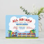 トロピカルトレインのご招待 招待状 (スタンド正面)