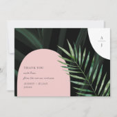 トロピカルト結婚ラムの写真 サンキューカード (正面)