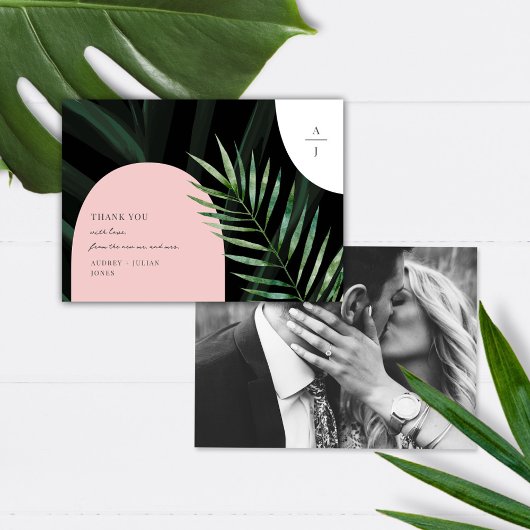 トロピカルト結婚ラムの写真 サンキューカード