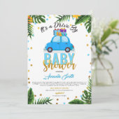トロピカルドライブバイベビーシャワーボーイ 招待状 (スタンド正面)