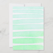 トロピカルドライブバイベビーシャワーボーイ 招待状 (裏面)