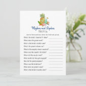 トロピカルドリンクカップルのシャワートリビアゲーム 招待状 (スタンド正面)