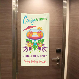 トロピカルドリンククルーズバイブクルーズドアマーカー 横断幕