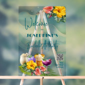 トロピカルドリンクバチェロレッテ アクリルサイン (ニュートラル)