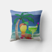 トロピカルドリンクピロー クッション (裏面)