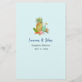 トロピカルドリンクブライダルシャワーゲーム (裏面)