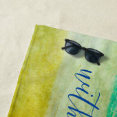 トロピカルドリンクプラッシュエクストララージビーチタオル ビーチタオル (インサイチュ)