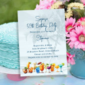 トロピカルドリンク大人の誕生日パーティーへの招待 招待状