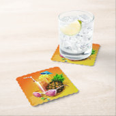 トロピカルドリンク紙コースター ペーパーコースター (インサイチュ)