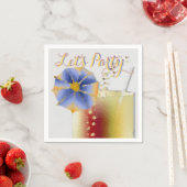 トロピカルドリンク スタンダードカクテルナプキン (インサイチュ)