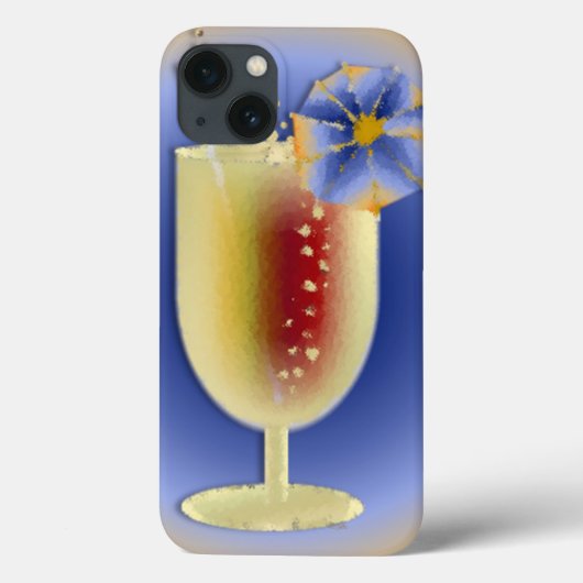 トロピカルドリンク Case-Mate iPhoneケース (裏面)