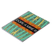 トロピカルドーピングスタイルA MINE Bスパイラルノート ノートブック (左側)