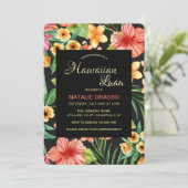 トロピカルナイトハワイアンルアウ(ハワイ式宴会)招待状 招待状 (スタンド正面)