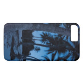 トロピカルナイトパームビーチフォンケース Case-Mate iPhoneケース (裏面(横))