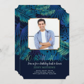 トロピカルナイトフォト招待状 招待状 (正面/裏面)