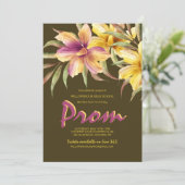トロピカルナイトプロム招待状 招待状 (スタンド正面)