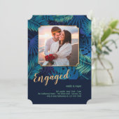 トロピカルナイト婚約パーティ招待状 招待状 (スタンド正面)