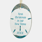 トロピカルニューホームがクリスマスを飾る セラミックオーナメント (左)