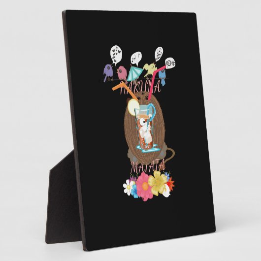 トロピカルネイチャーズバウンティ» Coコナッツレモネードアート フォトプラーク (側面)