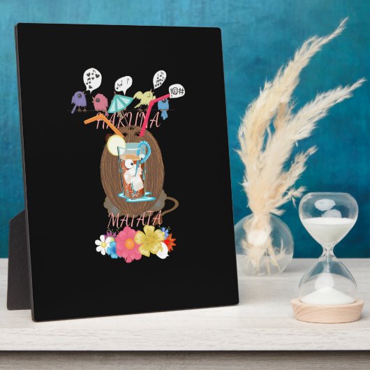 トロピカルネイチャーズバウンティ» Coコナッツレモネードアート フォトプラーク (側面)