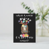 トロピカルネイチャーズバウンティ» Coコナッツレモネードアート ポストカード (スタンド正面)