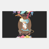 トロピカルネイチャーズバウンティ» Coコナッツレモネードアート 長方形シール (正面)