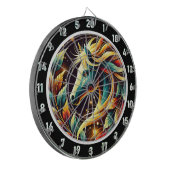 トロピカルネオンスタリオンゲームルームアート ダーツボード (正面左)