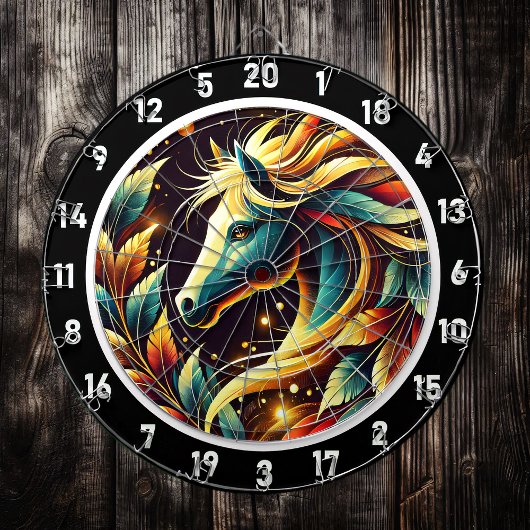 トロピカルネオンスタリオンゲームルームアート ダーツボード