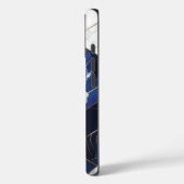 トロピカルハイビスカスネイビーiPhoneケース Case-Mate iPhoneケース (裏面 / 左)