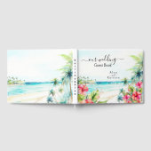 トロピカルハイビスカスビーチデスティネーションゲストハウス ゲストブック (全面)