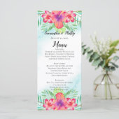 トロピカルハイビスカスフラワーウォータービーチメニュー メニュー (スタンド正面)