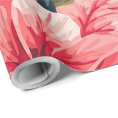 トロピカルハイビスカスフラワーエレガンス ラッピングペーパー (ロールコーナー)