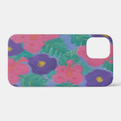 トロピカルハイビスカスフラワー Case-Mate iPhoneケース (裏面 (横))