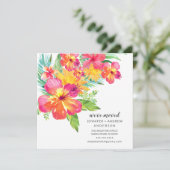 トロピカルハイビスカスフローラ移動発表 招待状 (スタンド正面)