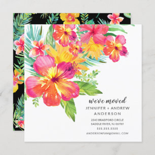 トロピカルハイビスカスフローラ移動発表 招待状