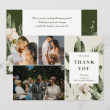 トロピカルハイビスカスボホ結婚の「ありがとう」カード